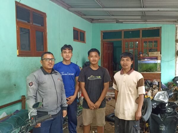 Monitoring ke 1 Bengkel OKI Motor Tulis